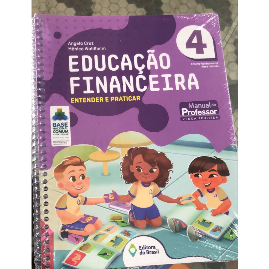 Educação Financeira Entender e Praticar 4º Ensino fundamental I PROFESSOR em Oferta na Shopee