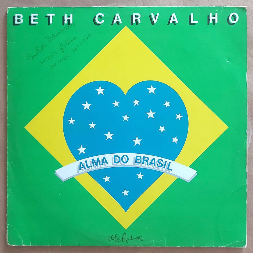 Lp Beth Carvalho Alma Do Brasil 1988 Philips Samba
