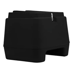 Baú 80 Litros Bauleto Traseiro Moto Universal Pro Tork Delivery Plástico Injetado Reforçado