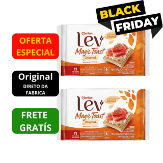 Kit C/2 Uni Torrada Lev Magic Toast Original Marilan 110g Cada em Oferta na Shopee