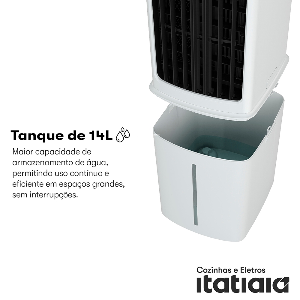 Climatizador 14L Itatiaia – Ar Puro com Painel Colmeia
