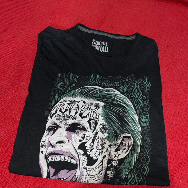 Camiseta Personagem Geek Esquadrão Suicida Coringa DC Tamanho P