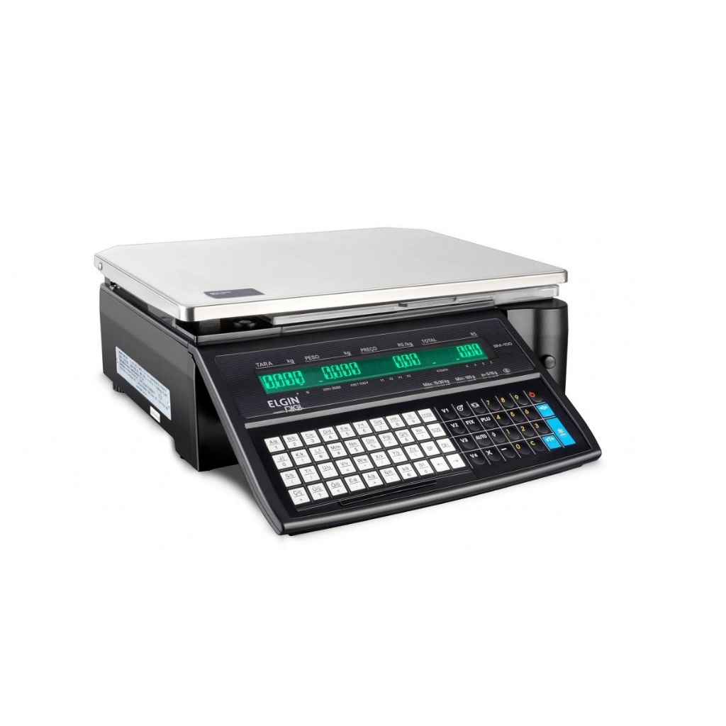Balança Elgin Sm-100 15 Kg Ethernet Sem Torre 110 - 220 V Ac Preto (Usado)