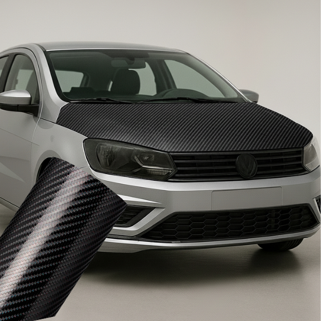 Película Adesiva Fibra de Carbono 3D Preta para Moto Carro Envelopamento Automotivo Impermeável em Oferta na Shopee