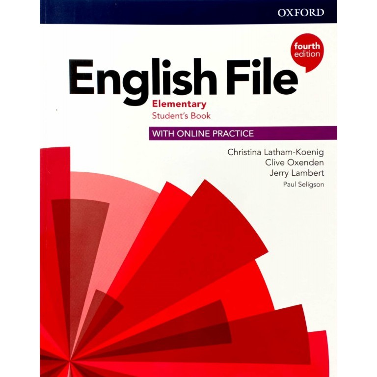 Curso Oxford English File Elementary student book e workbook Fourth edition British English