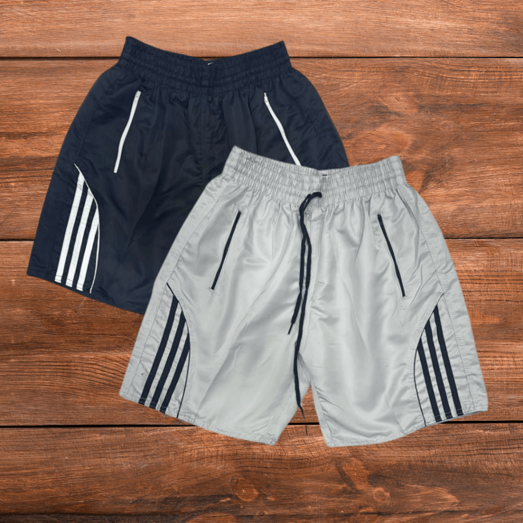 Kit 2 Short Masculino Tactel Dry Fit Academia Bermuda Casual Praia Macio Com Ziper e Bolso em Oferta na Shopee