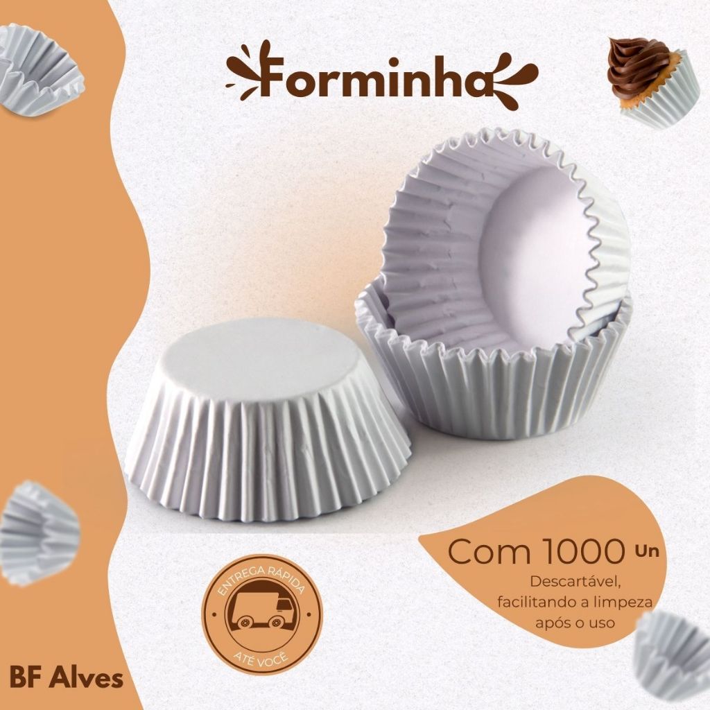 Forminha de Papel N.2 1000Unid.