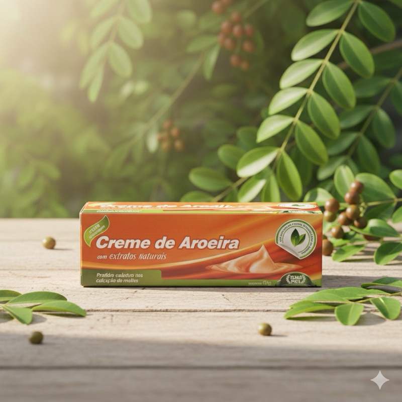Creme de Aroeira 60g – Hidratação, Proteção e Cuidado Natural