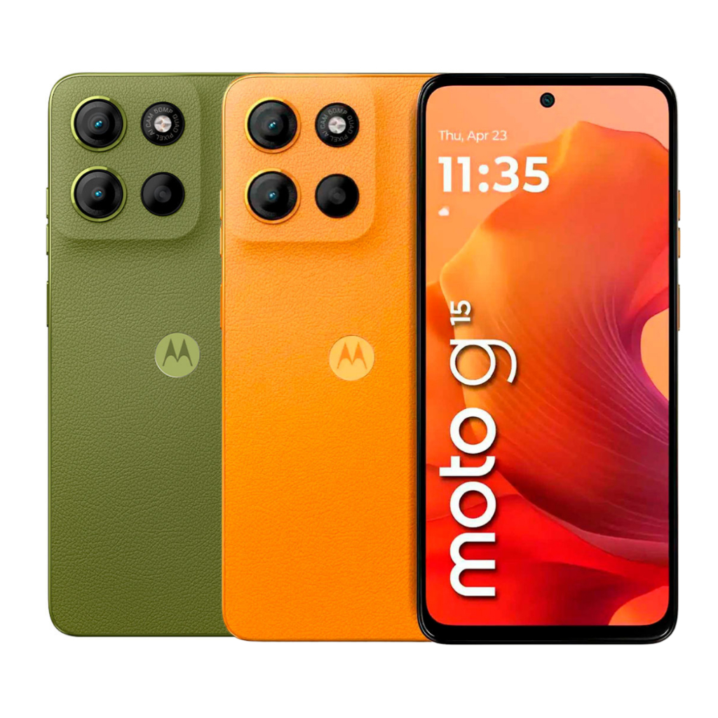 Smartphone Motorola G15 XT2521-2 | 4GB RAM + 256GB | Dual Chip | Tela 6.72" | LTE