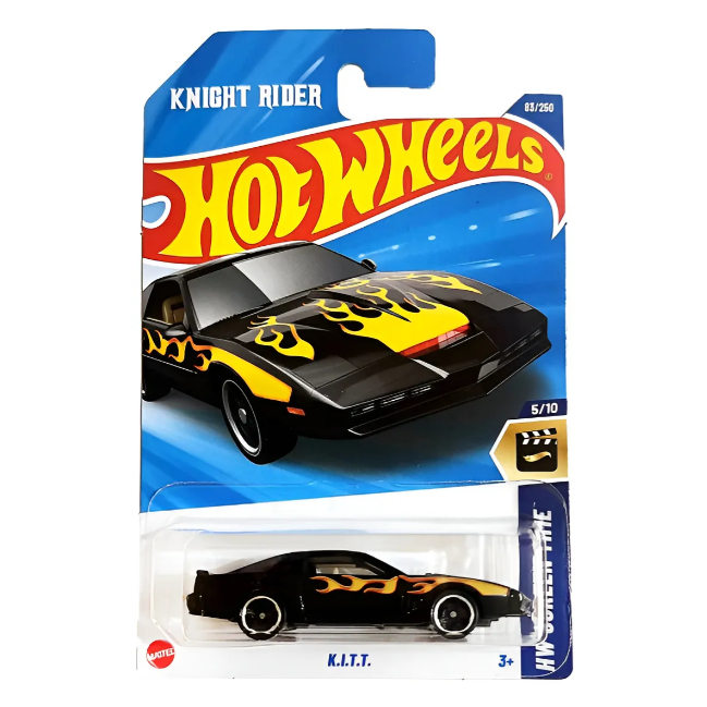 Hot Wheels Knight Rider K.i.t.t. Super Maquina 2025 Preto