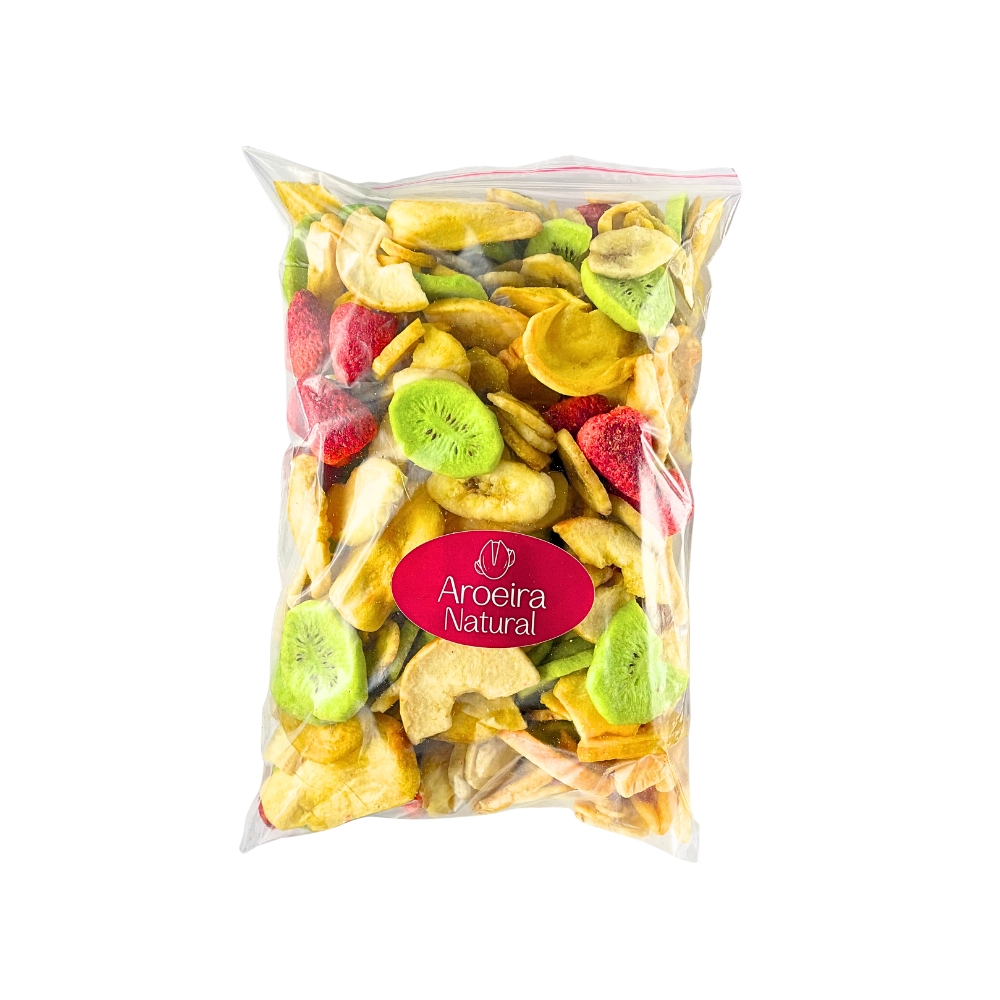 Mix de Frutas Tropicais Chips - Aroeira Natural em Oferta na Shopee