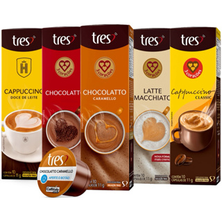 KIT 50Un Cápsulas de Café Três Corações em Oferta na Shopee