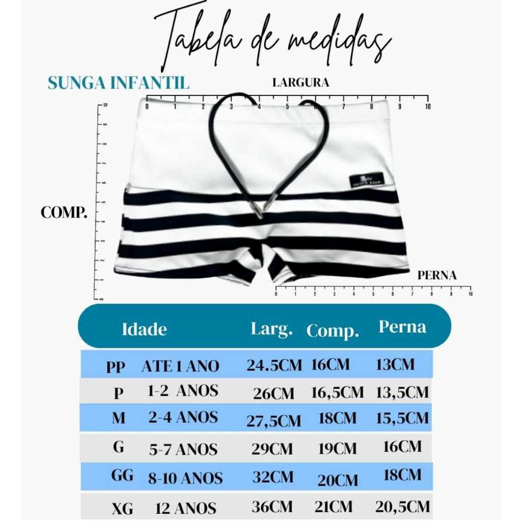 Sunga Infantil Boxer Moda Praia Laraja Neon  Proteção UV