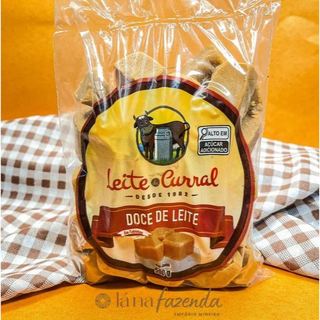 Doce de leite em cubos Leite de curral