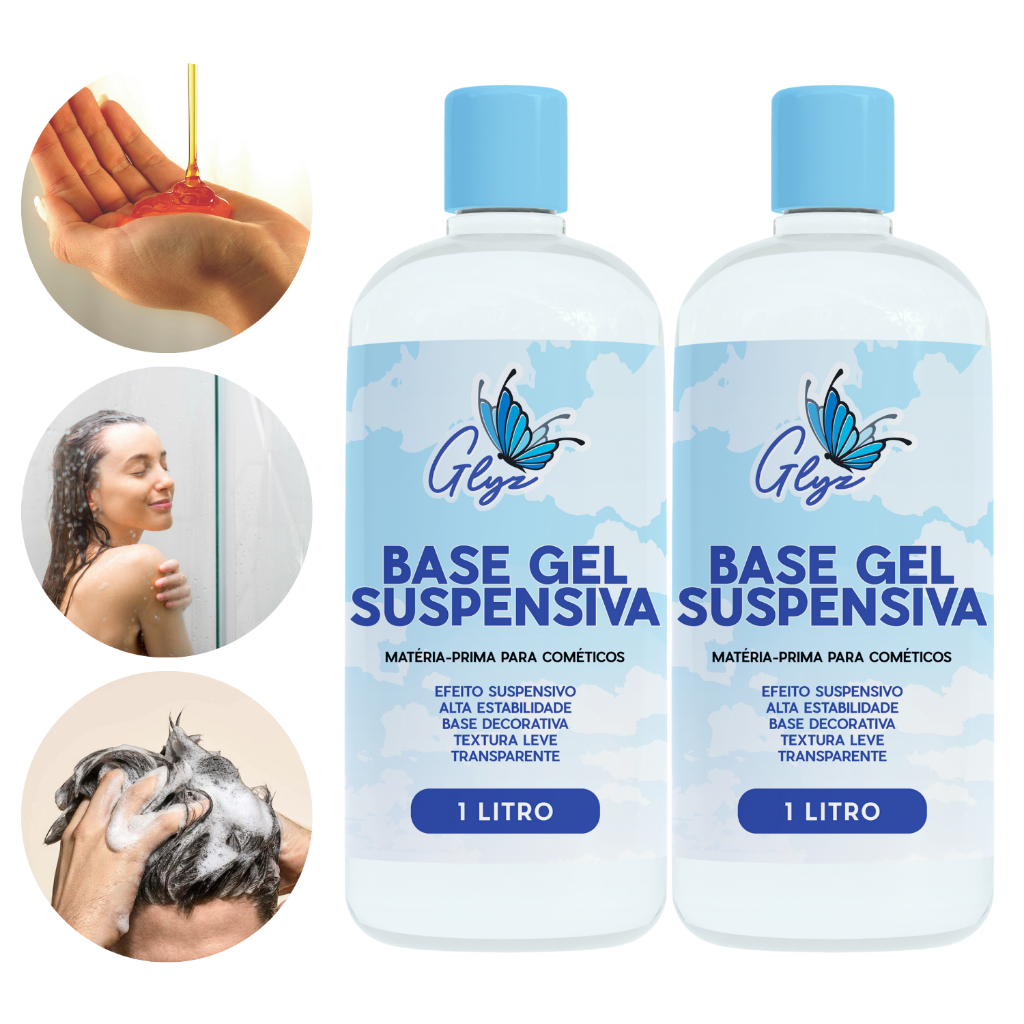 Crie sabonetes coloridos e géis artesanais com Base Gel com Suspensão
