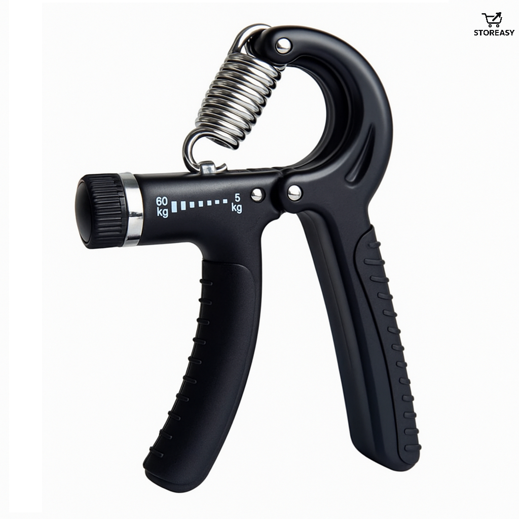 Hand Grip Flexor De Punho Ajustável Exercício Para Mãos e Antebraço 60kg Mola Treino