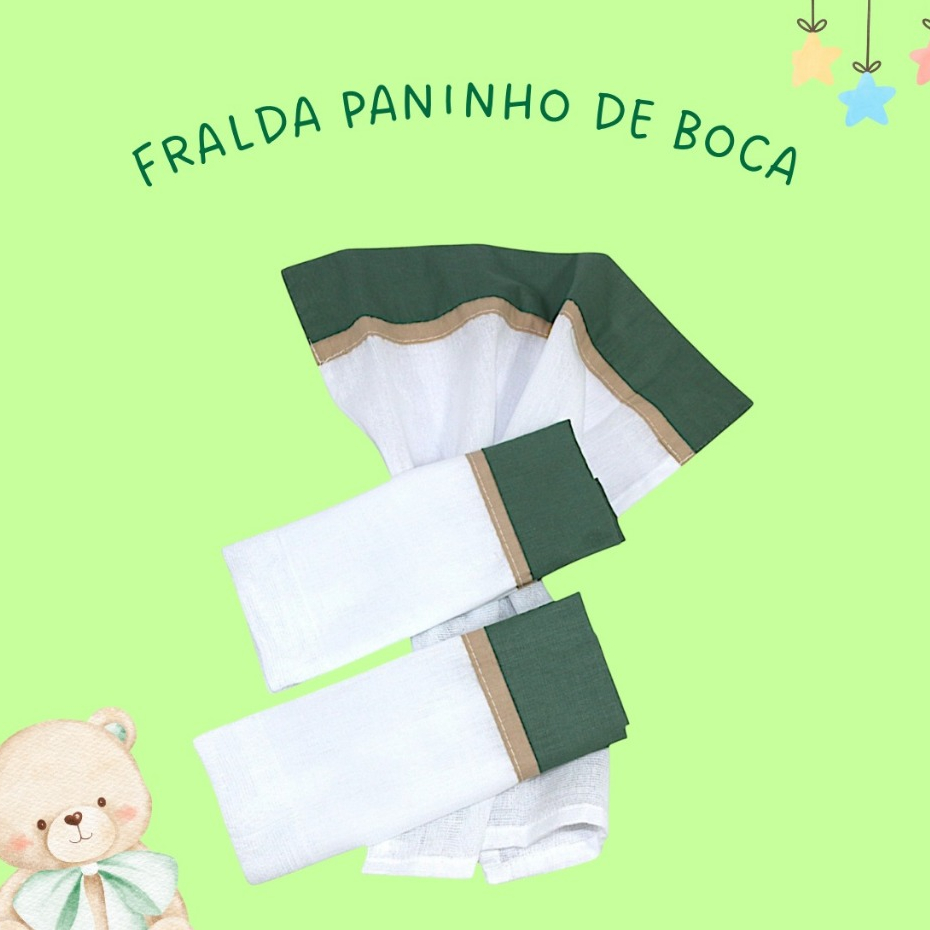 Bordados Prontos para Fraldas: Onde Comprar | BuscaProdutos