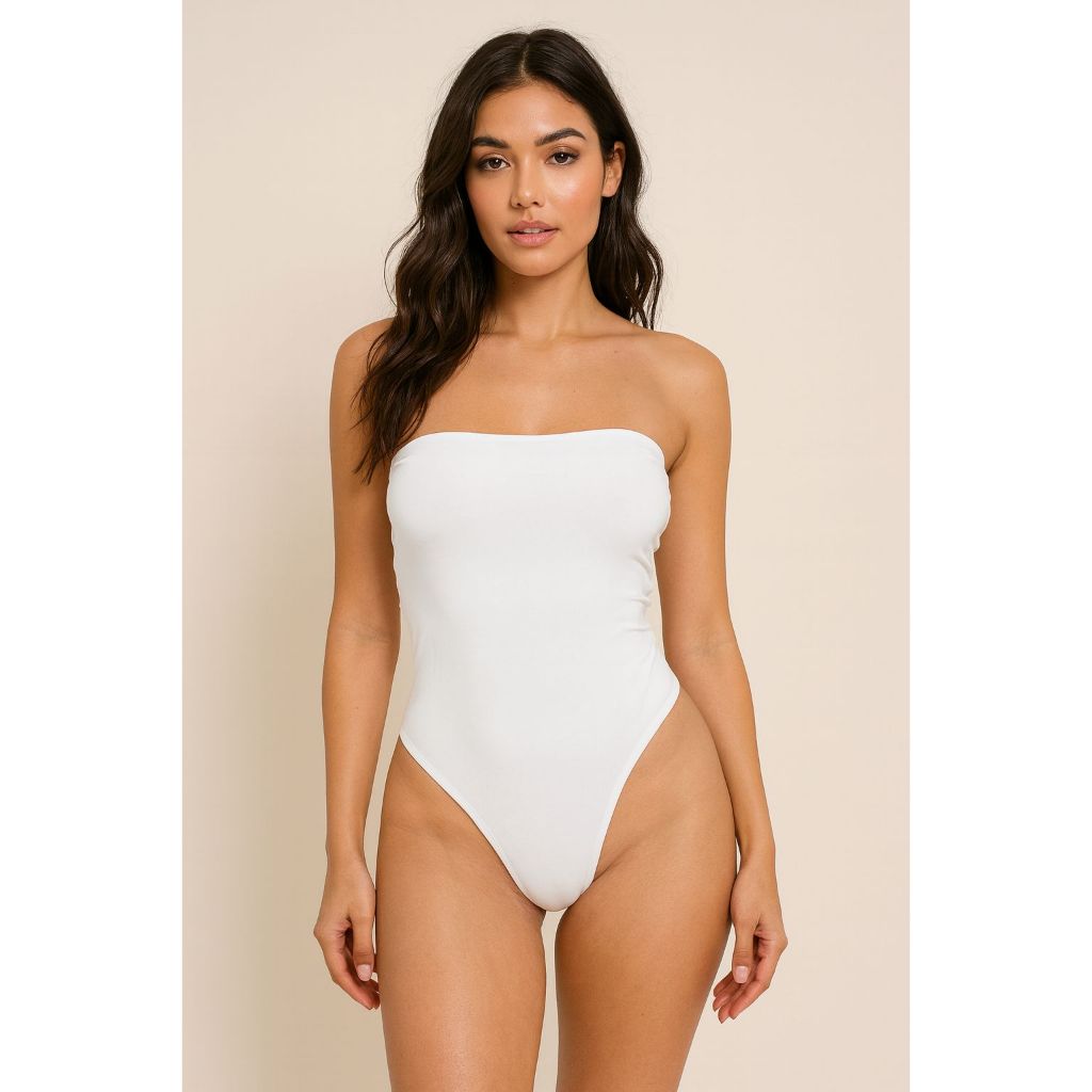 Maiô tomara que caia fio duplo com varias cores em Oferta na Shopee