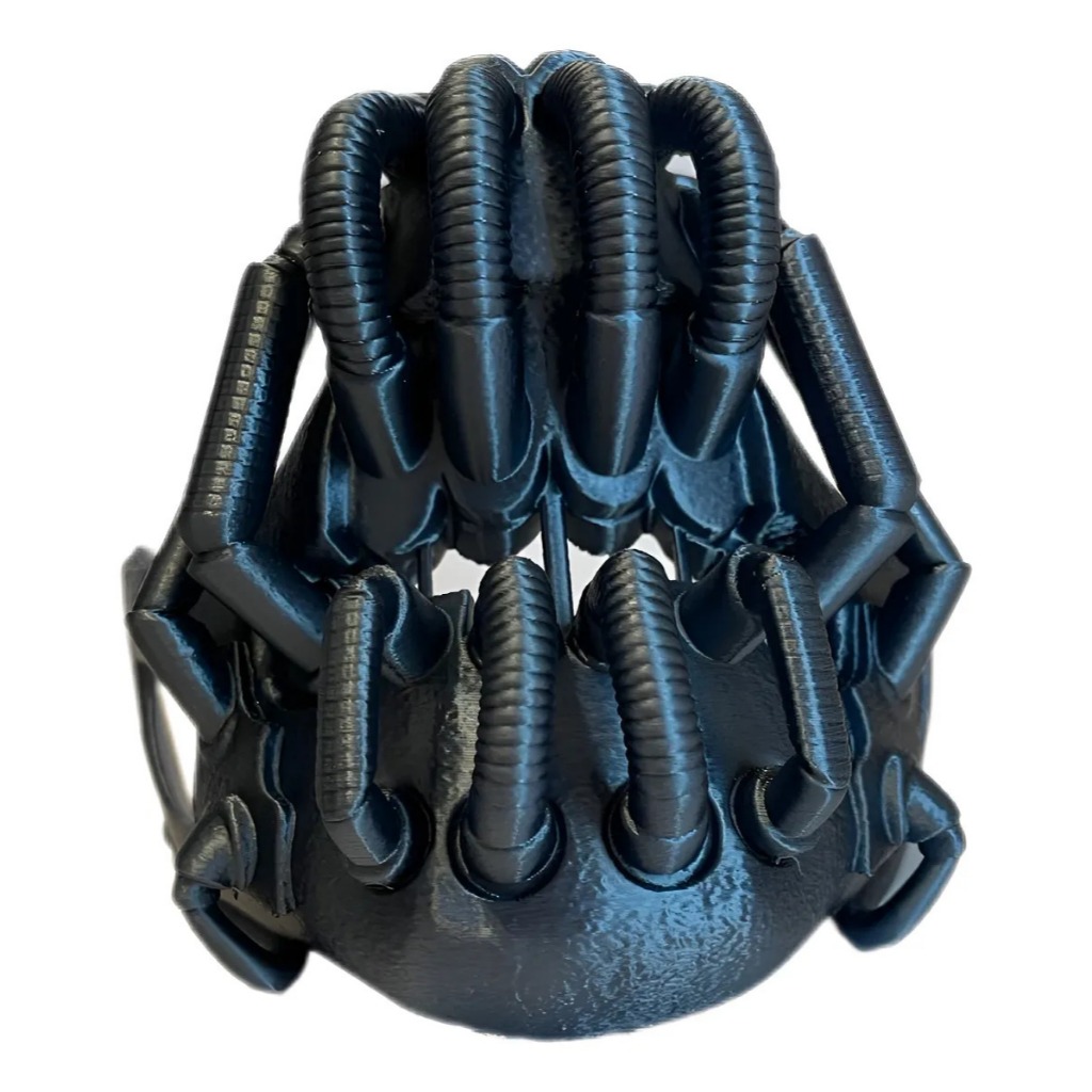 Mascara Cosplay Bane (batman)  Preto Batman