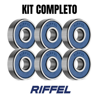 Kit Rolamento CBX 250 TWISTER 2001 á 2008 Diant + Tras + Coroa - Riffel. em Oferta na Shopee