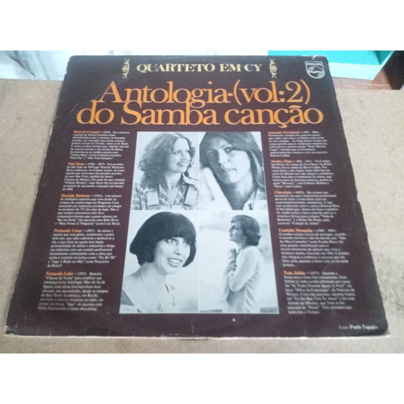 Lp-Quarteto-Em-Cy-Antologia-Do-Samba-Vol.2