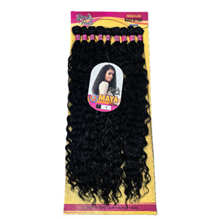 Cabelo Cacheado Fibra  Orgânica MAYA 70CM 320GR YAN HAIR em Oferta na Shopee