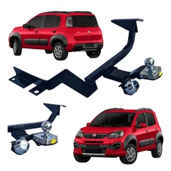 Engate Fixo Fiat Uno Way / Vivace/Drive/ SPORT (Exceto escapamento central) 2011 até 2022 700kg