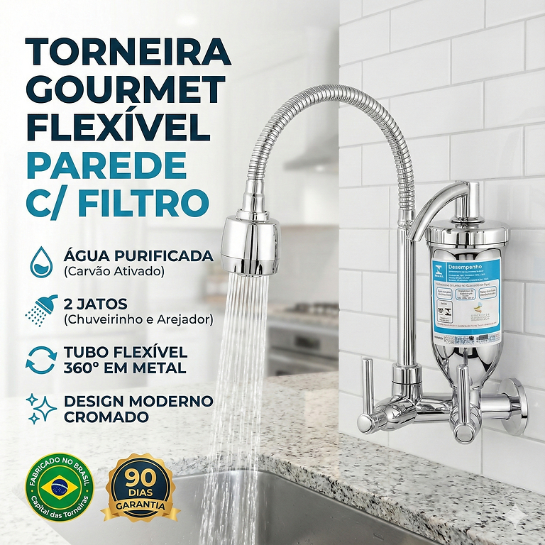 Torneiras com Filtro de Parede: Onde Comprar | BuscaProdutos