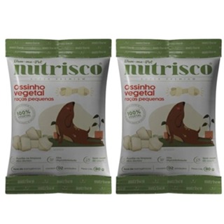 Kit 2 Ossinho Vegetal para Cães – Raças Pequenas / Médias e Grandes | Petisco Natural em Oferta na Shopee