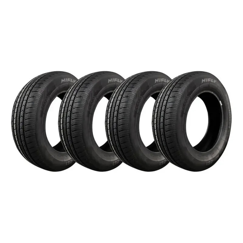 Kit 4 Pneus 175/70r13 82h Hifly Hf261 Aro 13 Novos Bicos de Brinde