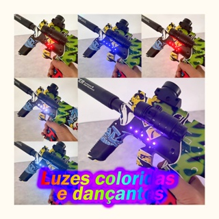 Lança Bolinhas de Gel Elétrico - Novos Modelos Exclusivos - SHOOTING AK47 M416 MP7 em Oferta na Shopee
