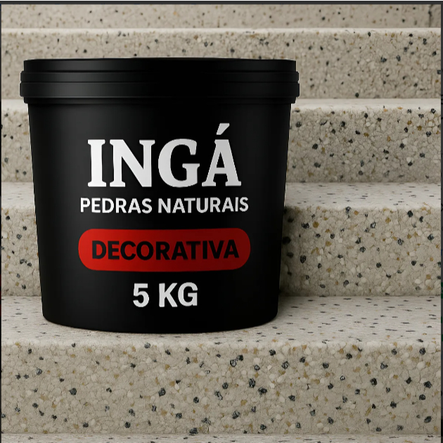 SUPER REVESTIMENTO PEDRAS NATURAIS 5KG P/PAREDES PISOS ESCADAS DECKS REBOCO FACHADAS REBOCO em Oferta na Shopee