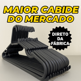 Cabide Grande Com 42cm Adulto Reforçado Cabides Resistente Organização Roupas Casa Kits Variados em Oferta na Shopee