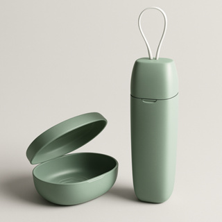 Kit Porta Sabonete de Plástico com Trava Colors + Porta Escova Higiênie Bucal | Kit Viagem em Oferta na Shopee