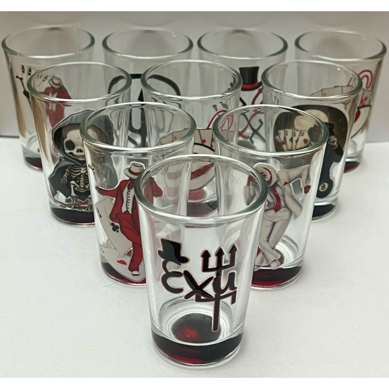 EXU MIRIM ZÉ MALANDROS COPO DE DOSE - SHOT 40ML - UMBANDA QUIMBANDA E CANDOMBLÉ em Oferta na Shopee