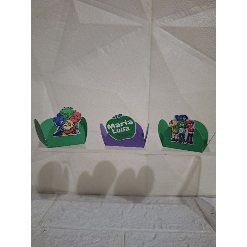 FORMINHAS DE DOCE MUNDO TORAJO/ 50 UNIDADES/ QUALQUER TEMA