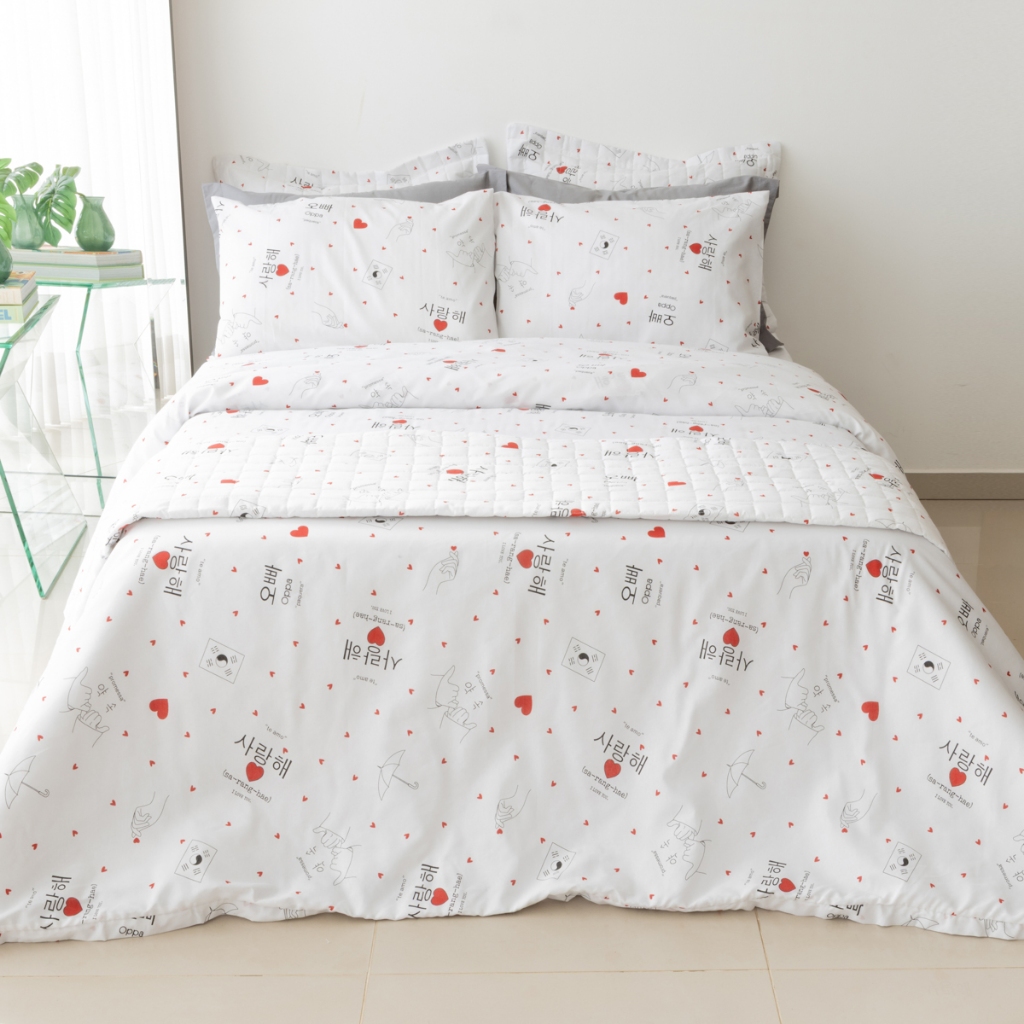 Cobre-leito Kit Essencialle Queen 03 Peças Estampado Premium