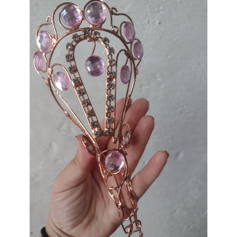 Suporte para Eruexim paramenta Iansa Bronze com pedras