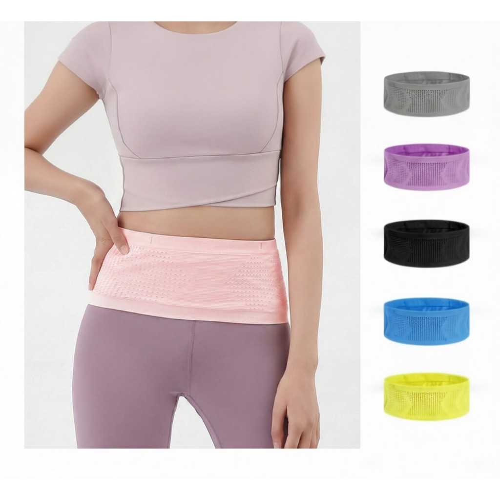 Cinto de Corrida e Caminhada com Porta Celular, Garrafa de Água e Chaves Fitness Unissex