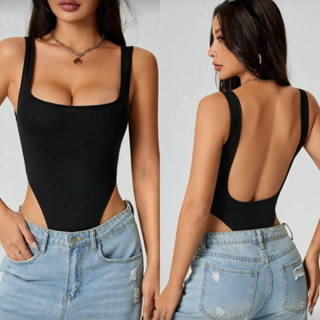 Body Cavado Costas Nua Costas Aberta Alça Asa Delta Moda Gringa Suplex sem bojo em Oferta na Shopee