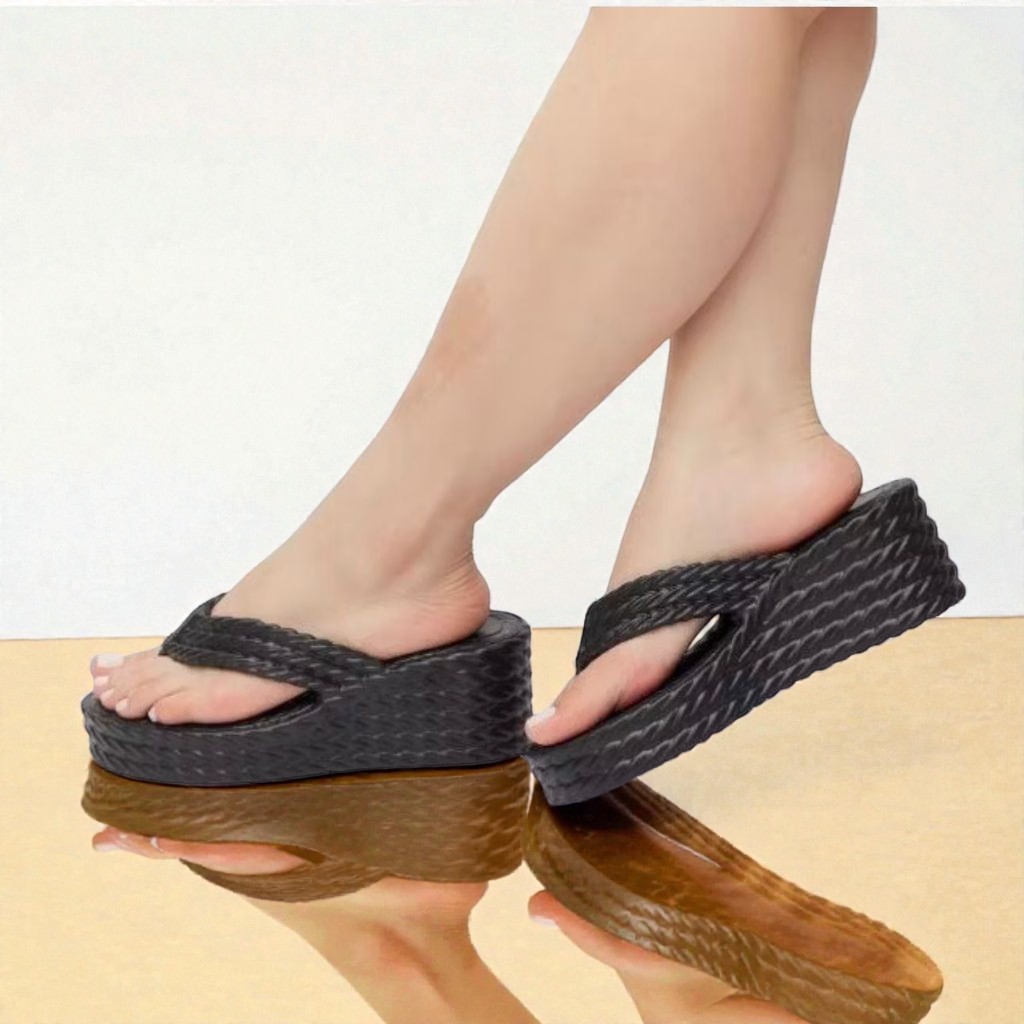 Tamanco Marrocos Moda Verão Feminino Plataforma Alta | Antiderrapante E Confortável – OffAA