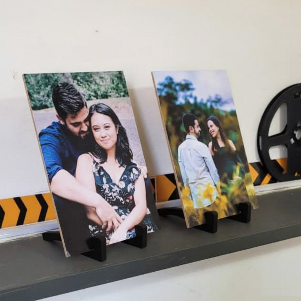 02 Quadros de Mesa Personalizado Tamanho 10x15cm Suporte Incluso Presente Namorados em Oferta na Shopee