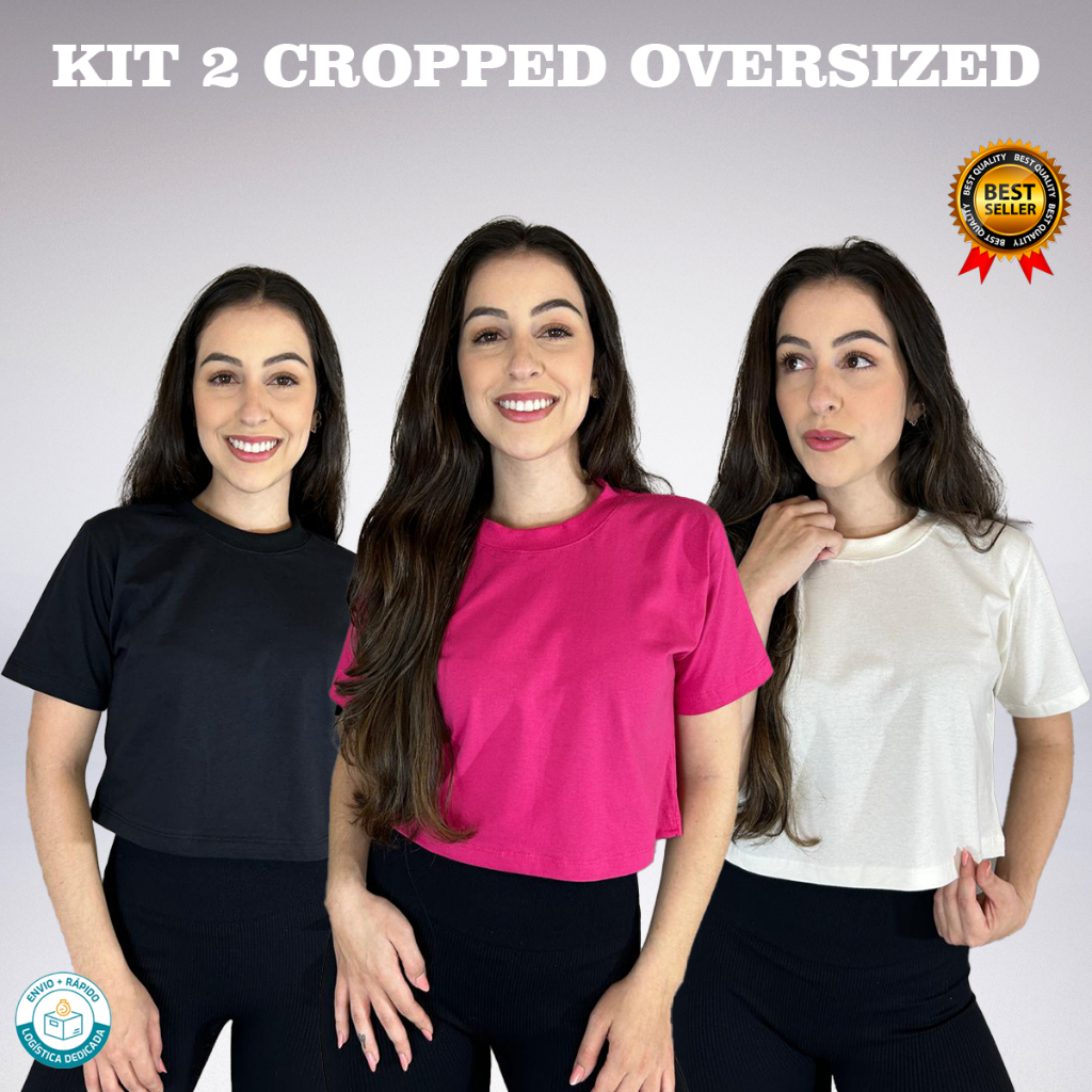 Cropped Larguinho: Onde Comprar | BuscaProdutos