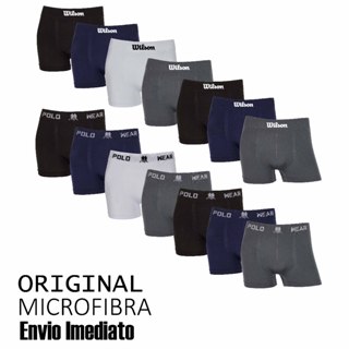 Kit 7 ou 14 cuecas Wilson e Polo Wear Original Sortidas Boxer em Oferta na Shopee