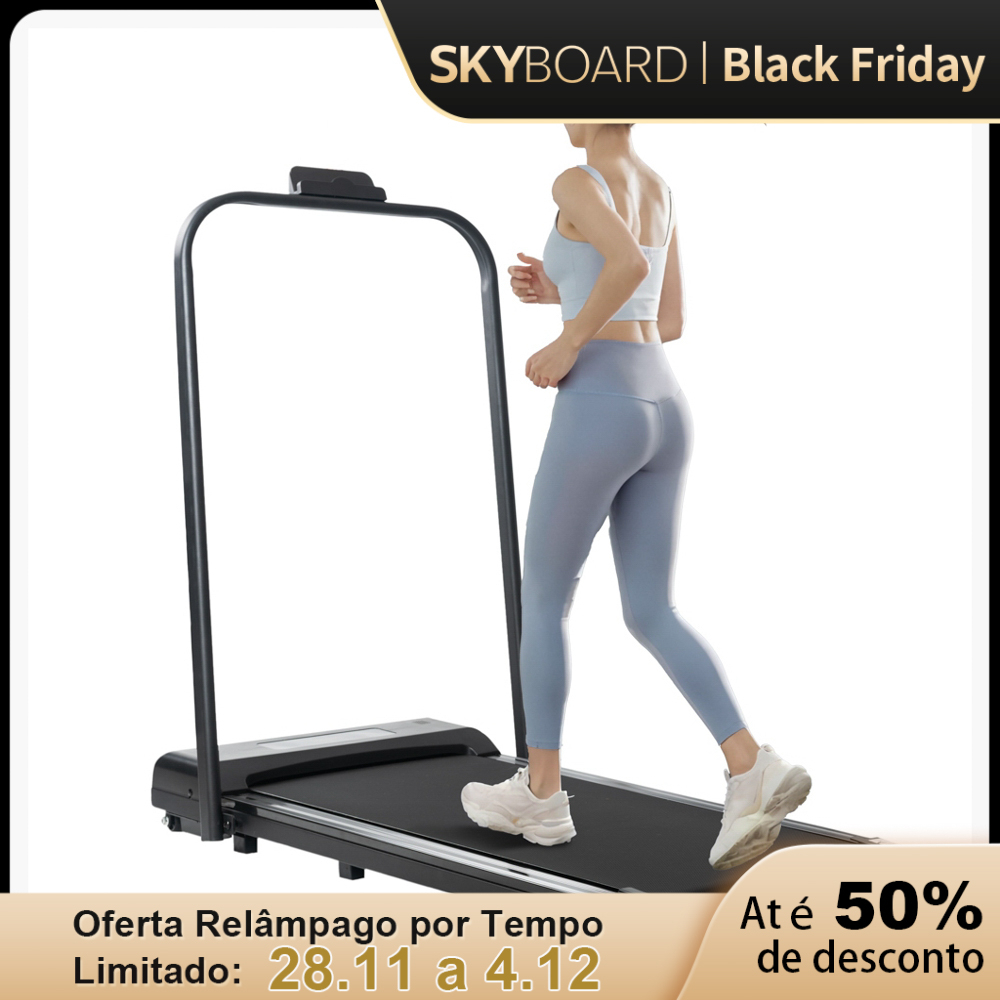 SKYBOARD??Esteira Bluetooth 2.0 Mini Dobrável Multifunções Passadeira de corrida motorizada Home Fitness FPJ1200PP?