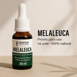 Óleo Essencial De Melaleuca RedFour 30ml em Oferta na Shopee