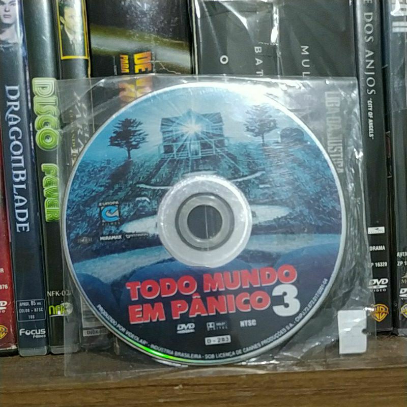 DVD Todo mundo em Pânico 3 - Original apenas mídia ( usado )