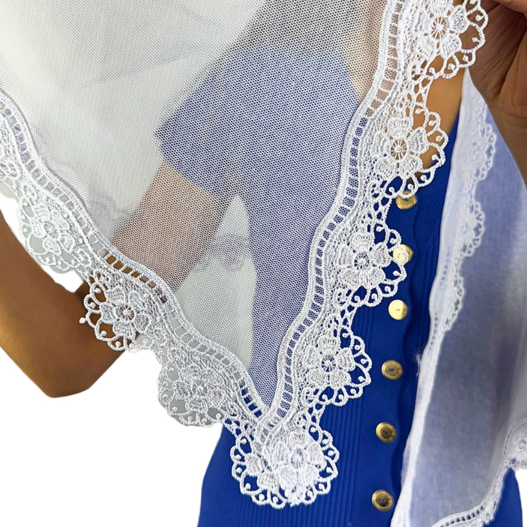 Véu CCB Delicado Adulto de Flor de Luxo em Oferta na Shopee