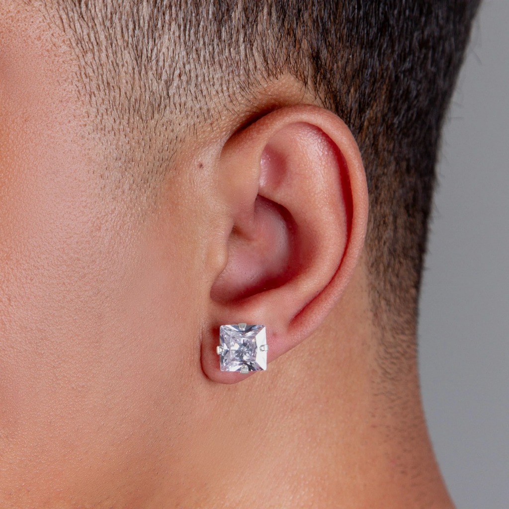 Brinco Quadrado Grande: Onde Comprar | BuscaProdutos