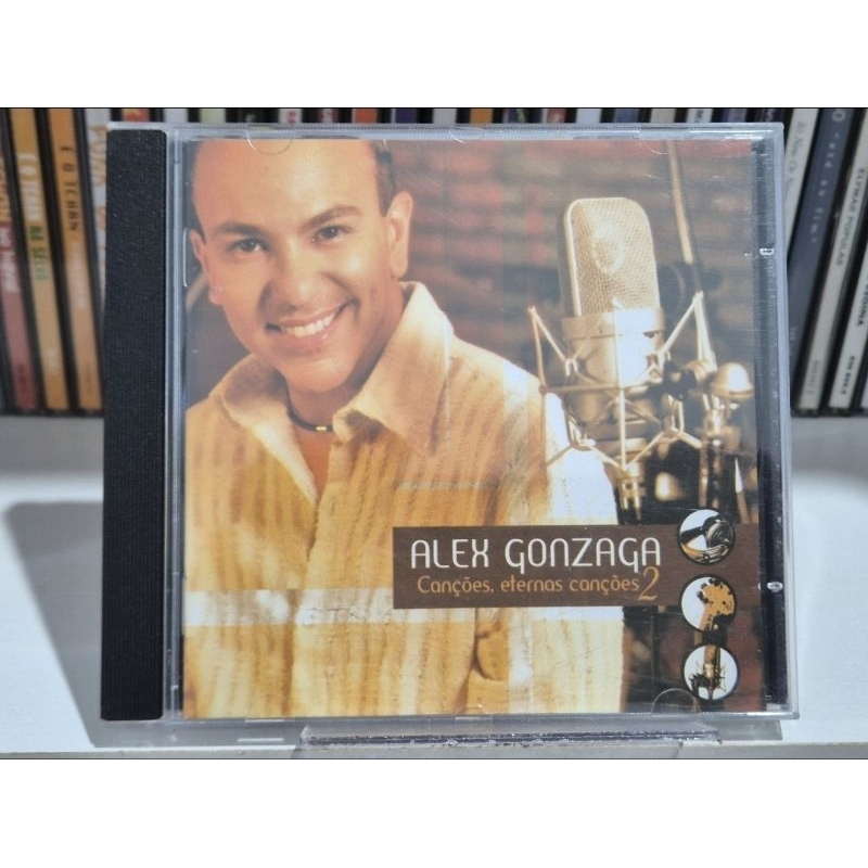 CD ALEX GONZAGA - CANÇÕES,  ETERNAS CANÇÕES 2 - GOSPEL - EVANGÉLICO